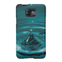 Turquoise Water Drop Samsung Galaxy S Covers