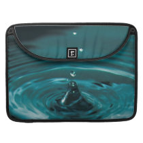 Turquoise Water Drop Sleeve For MacBooks