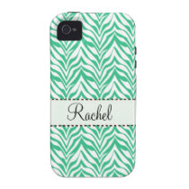 Turquoise Zebra iPhone case casemate cases