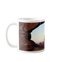 Turret Arch through window, Arches National Park, Coffee Mugs