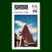 Turret, Boldt Castle, Heart Island postage