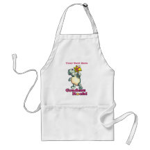 Turtle “1st Graders Rock” Design Aprons