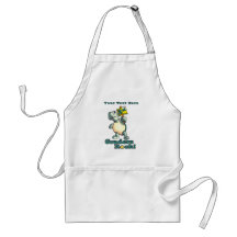 Turtle “2nd Graders Rock” Design Apron