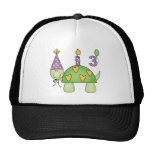 Turtle 3rd Birthday Gifts Trucker Hats