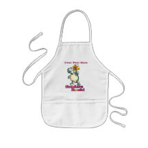 Turtle “4th Graders Rock” Design Aprons