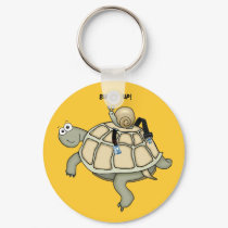 turtle and snail BUCKLE UP keychain by graphicdoodles turtle and snail BUCKLE UP keychain