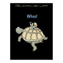Turtle and snail "Buckle Up!" poster posters by graphicdoodles Turtle and snail "Buckle Up!" poster posters