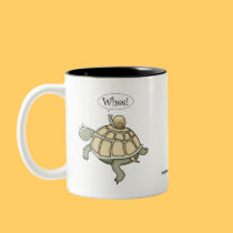 Turtle and snail.  Whee! mugs