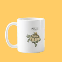 Turtle and snail.  Whee! mugs