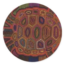 Turtle art stickers