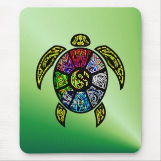 Turtle Ba-Gua Mouse Pads