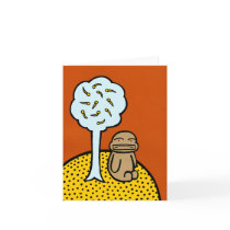 TURTLE BOY  Greeting Card