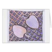 Turtle Card 10 Rose to Violet by squidlady Turtle Card 10 Rose to Violet