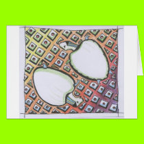 Turtle Card 10 Sunset
