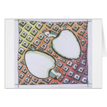Turtle Card 10 Sunset