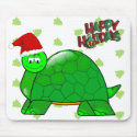 Turtle Christmas Mousepad