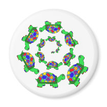 Turtle Coalition Refrigerator Magnets