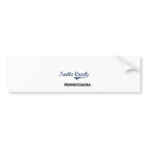 Turtle Creek Pennsylvania City Classic Bumper Sticker