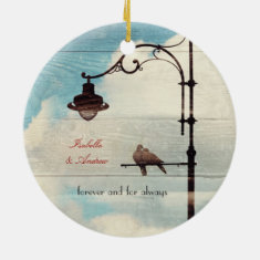 Turtle Doves - love and faithfulness Ornaments