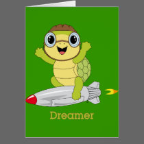 Turtle Dreamer™ Note Card cards