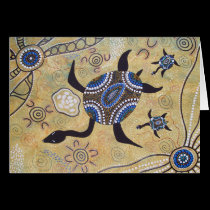 Turtle Dreaming Card with Dreamtime Story cards