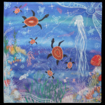 Turtle Dreaming Napkins napkins