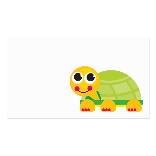 Turtle Enclosure Card Business Card Templates