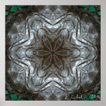 Turtle flake poster