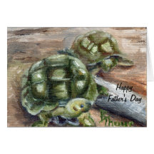 turtle Friends Father's Day Card