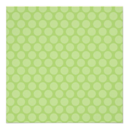 Turtle Green Dots Baby Shower Invitations