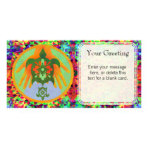 Turtle Hands Custom Card Picture Card