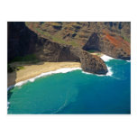 Turtle Head Sea Cave Napali Coast Postcard