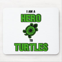 Turtle Hero 1 mousepads
