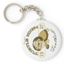 "Turtle High Football" keychains