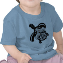 Turtle in Turtle 2-Sided Infant T-Shirt