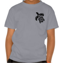 Turtle in Turtle 2-Sided Kids' Shirts
