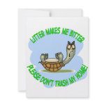 turtle personalized invitation