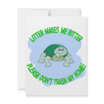 turtle personalized announcement