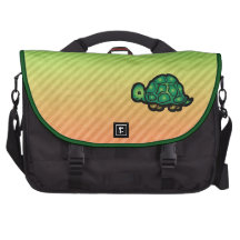 Turtle Laptop Messenger Bag