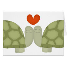 Turtle love cards