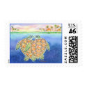 Turtle Love postage