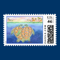 Turtle Love stamps
