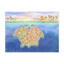 Turtle Love postcards by BarbaraBayerArt Turtle Love postcards