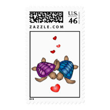 Turtle Love Stamp Postage