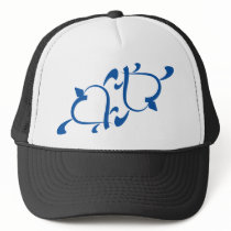 Turtle Love - Yin Yang hats