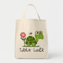 Turtle Lover Tshirts and Gifts Canvas Bags