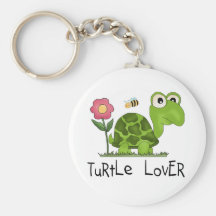 Turtle Lover Tshirts and Gifts Key Chains