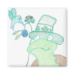 Turtle Magnet - 2"x2" Square
