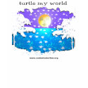 Turtle My World t-shirts by t_shirts2saveturtles Turtle My World t-shirts