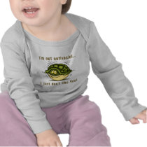 turtle not antisocial just dont like you tshirts